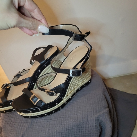 Charles by Charles David gladiator wedges. - Picture 1 of 8